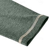 baratos Polo Clássico Masculino-Homens Pólo Camisa de golfe Desportos e Ar livre Casual Colarinho Clerical Clássico Manga Longa Roupa de rua Legal Tecido Bolso frontal Primavera &amp; Outono Normal Preto Branco Azul Verde Cáqui Cinzento