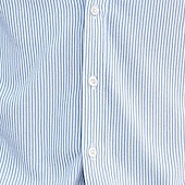 billige Geometrisk mønster-Herre Stripet Skjorte Skjorte med knapper Avslappet skjorte Langermet Fashion Casual Kontor Hverdag Vår Høst Aftæpning 3D-utskrift Lin som skjorte Hvit Rosa Blå Lilla Grønn