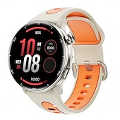 abordables Montres connectées-S666R Montre intelligente 1.43 pouce Smartwatch Montre Connectée Bluetooth Podomètre Rappel d&#039;appel Moniteur d&#039;Activité Compatible avec Android iOS Hommes GPS Longue Veille Étanche IP68 Boîtier de