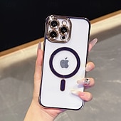 billiga iPhone-fodral-telefon fodral Till iPhone 16 Pro Max Plus iPhone 16 Plus iPhone 15 Pro Max Plus iPhone 15 14 Pro Max Plus Skal Magnet Stötsäker Akrylfiber