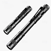 cheap Work Lights-LED Pen Flashlights 1PCS, Lightweight, Mini, Waterproof Pocket Flashlight with Clip, Small Flashlights for Inspection, Work, Emergency