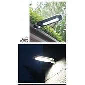 abordables Appliques d&#039;extérieur-Applique murale solaire rotative avec détecteur de mouvement, imperméable, pour porte d&#039;entrée, jardin, garage, clôture, terrasse, porche, décoration