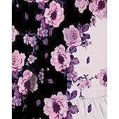 preiswerte 3D Blumenkleid-Mädchen&#039; 3D Blume Kleid Langarm Sommer Frühling Urlaub Täglich Ferien Prinzessin Schön Süß Kinder 4-12 Jahre Freizeitkleid A Linie Kleid Knielang Normale Passform