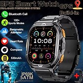 abordables Montres connectées-X5 Montre intelligente 1.96 pouce Smartwatch Montre Connectée Bluetooth Rappel d&#039;appel Moniteur d&#039;Activité Moniteur de Fréquence Cardiaque Rappel sédentaire Trouver mon Appareil Compatible avec