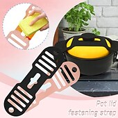 cheap Kitchen Utensils &amp; Gadgets-Silicone Pot Lid Strap and Lunch Box Seal Strap, Leak-Proof Food Container Bands for Secure Closure and Spill Prevention