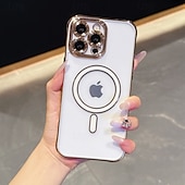 billiga iPhone-fodral-telefon fodral Till iPhone 16 Pro Max Plus iPhone 16 Plus iPhone 15 Pro Max Plus iPhone 15 14 Pro Max Plus Skal Magnet Stötsäker Akrylfiber