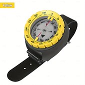 お買い得  キッズ用プール-コンパス、TPUバンド付きプロ仕様の防水リストコンパス、アウトドアダイビング、セーリング、ハイキング、サバイバル緊急用発光コンパス
