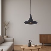 billige Pendellys-Moderne hengende lys metalllysekrone, kreativ personlighet pendellampe lampeskjerm, soverom stue dekorasjonsbelysning
