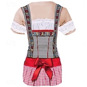 abordables Ropa Gráfica-T-Shirt bávaro Munich Alemán alpino Camiseta Gráfico para Mujer Adulto Impresión 3D  para Carnaval Cerveza Oktoberfest Fiesta Casual Diario
