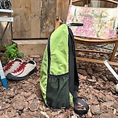 abordables Sacs à dos de Collège-Sac à dos d&#039;extérieur léger et vert – sac à dos en nylon résistant à l&#039;eau avec poches en filet pour la randonnée, le camping et les voyages