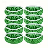 cheap Cleaning Supplies-8pcs Washable Mop Replacement Pads for Flat Mops(Mop Not Included), Durable Reusable Mop Heads for Dry and Wet Use, Easy to Clean, Cleaning Supplies, Back to School Essentials