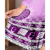 halpa 3D Shining Vision -mekko-Tyttöjen 3D Kuvitettu Mekko Pitkähihainen Kesä Kevät Loma Päivittäin Pyhäpäivä Prinsessa Kaunis Makea Lapset 4-12 vuotta Rento mekko A linjainen mekko Polvipituinen Normaali