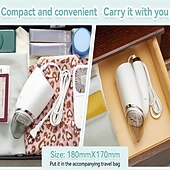 cheap Household Appliances-Handheld Steam Iron 1000W Clothing store Handheld Hanging Iron Machine Portable Folding Mini Travel Household Steam Brush Tool