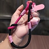 cheap Phone Lanyards &amp; Wrist Straps-Phone Case For Lanyards Universal with Lanyard with Wrist Strap Color Gradient Geometric Pattern Polyester