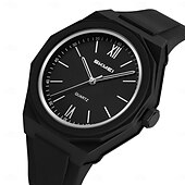 abordables Montres à quartz-Montre quartz SKMEI pour femmes hommes et enfants grand cadran montre-bracelet décontractée lumineuse étanche en silicone