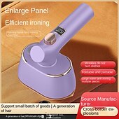 cheap Household Appliances-Digital Display Handheld Convenient Hanging Ironing Machine for Home Travel Dormitory Steam Hanging Ironing Machine Electric Ironing Machine