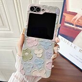 economico Cover Samsung-telefono Custodia Per Samsung Galaxy Piegatura a Z 7 Z Flip 7 Z Flip 6 Z Flip 5 Z Flip 4 Copertura Posteriore Resistente agli urti Fiore Floreale