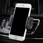 abordables Service de Véhicule-Support de téléphone réglable pour voiture, support de ventilation bling, ventouse multifonction, support rotatif pour tableau de bord, support de téléphone portable pour la navigation dans