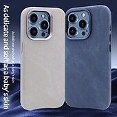 economico Cover per iPhone-telefono Custodia Per iPhone 16 15 14 Pro Max iPhone 13 Pro Max Copertura Posteriore Magnetico Resistente agli urti Retrò TPU Pelle PU