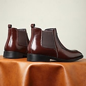 abordables Bottes de Chelsea-Bottines Chelsea en similicuir vert effet crocodile pour homme – bottines élégantes à élastiques latéraux pour hommes avant-gardistes, soirées de concert et streetwear urbain