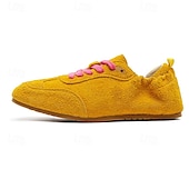 abordables Baskets-Baskets décontractées à lacets en daim vert pour hommes avec tige texturée et semelle souple, style urbain rétro pour un usage quotidien, des promenades le week-end et des sorties urbaines