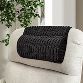 billiga Överdrag för soffa och armstöd-1 st nackstödskudde, vilkudde för nacke, huvud eller fot, för kontor eller massagefåtöljer, lindrar nacksmärtor och stödjer nacken. Halkfritt överdrag med dragkedja.