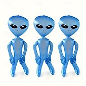 abordables Halloween-3 figuras inflables alienígenas coloridas para decoración festiva de Halloween con calabazas y telarañas. &amp;Linternas de 85 cm/33,5 pulgadas: perfectas para celebraciones espeluznantes, de plástico