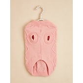 abordables Vêtements &amp; accessoires-Chien Manteau Pull Costume de chien Occasionnel Style simple Hiver Doux Lavable Mode Confortable Épais Extérieur Soirée Tenue Quotidienne Intérieur Décontracté Quotidien Vêtements pour Chiens for