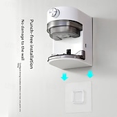cheap Household Appliances-Automatic Toothpaste Dispenser Wall Mounted Electric Toothpaste Squeezer for Kids and Adults for Bathroom