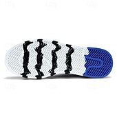 cheap Men&#039;s Sneakers-Men&#039;s Sneakers Walking Casual PU Leather Canvas Comfortable Slip Resistant Breathable Lace-up Black White Red Summer Spring