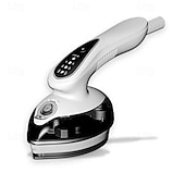 お買い得  家庭用器具-ハンドヘルド衣類スチーマーポータブルアイロンマシン、25秒の高速加熱と90度回転可能なデザイン、コンパクトで軽量、自宅旅行キャラバン寮旅行に最適