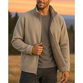 economico Fleece &amp; Giacche 3 in 1-Per uomo Giacca da escursionismo Giacca in Pile Inverno All&#039;aperto Calore Termico Fodera in Pile Giacca in Pile Invernale Cerniera completa Caccia Campeggio / Escursionismo / Speleologia Nero Blu