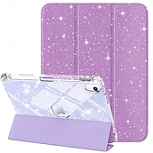 abordables Fundas iPad-Tableta Carcasa Funda Para Apple iPad 10.9&#039;&#039; 10 ipad 9th 8th 7th Generation 10.2 inch Portalápiz Soporte triple Protector de cuerpo completo Brillante TPU Cuero de PU