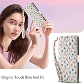 Недорогие Чехлы для Samsung-телефон Кейс для Назначение SSamsung Galaxy S25 S25 Плюс S25 Ультра S24 Ultra S24 Plus S24 Ultra Plus S24 ФЭ А55 А35 А25 А15 5Г А73 Samsung A13 5G Кошелек для карт