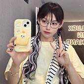 voordelige iPhone-hoesjes-telefoon hoesje Voor iPhone 16 Pro Max Plus iPhone 15 14 Pro Max Plus iPhone 13 Pro Max Achterkant Herbeleef stress Schokbestendig 3D-cartoon Siliconen