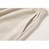 economico gamba larga e vita alta-Per donna Pantaloni Pantaloni Palazzo Moda Boho Lunghezza intera Vita Alta Floreale Elastico in vita Comodo Confortevole Micro-elastico Streetwear Abbigliamento quotidiano Uscire Cachi Estate