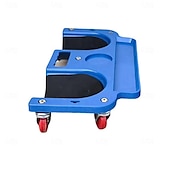 cheap Tool Accessories-Rolling Knee Pads Creeper with Wheels, Rolling Knee Dolly with Foam Cushioned Knee Cups for Auto Repair Flooring Garage Use