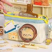 preiswerte Federmäppchen &amp; Halter-Hochwertige Schreibwarenbox mit großem Fassungsvermögen für Schülerinnen der Mittel- und Oberstufe, süße Bleistift-Schreibwarentasche