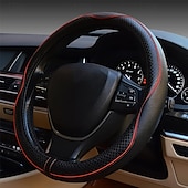 cheap Steering Wheel Covers-15in Steering Wheel Cover - Non-Slip Grip Soft PU Leather Steering Wheel Case with Anti-Slip design Compatible with Most Cars Trucks SUVs - Durable &amp; Easy-Clean Dashboard Protector for Drivers &amp; pa