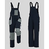 cheap Bottoms-Men&#039;s Outdoor Bibs Fishing Bibs Outdoor Regular Fit Waterproof Windproof Bottoms Pocket Black Green Camping / Hiking Running S M L XL XXL