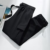 preiswerte Unterteile-Herren Cargohosen Wanderhosen Regenhose zum Wandern Wasserdichte Hosen Winter Außen Normale Passform Wasserdicht Winddicht Unterteile Tasche Dunkelgrau Schwarz Camping / Wandern Laufen XS S M L XL