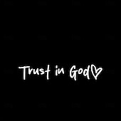 cheap Wall Stickers-4pcs Trust in God Car Rearview Mirror Sticker, Car Rearview Mirror Decal, Inspirational Vinyl Sticker, Ideal Christian Gift, Jesus Faith Letter Decals for Car Interior