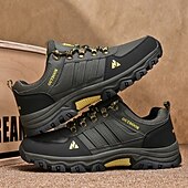 頑丈なトレッドを備えたメンズアウトドアハイキングシューズ、ウォーキング、キャンプ、荒野の旅行に最適な通気性のあるトレイルスニーカー お買い得  メンズスニーカー-頑丈なトレッドを備えたメンズアウトドアハイキングシューズ、ウォーキング、キャンプ、荒野の旅行に最適な通気性のあるトレイルスニーカー