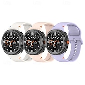 ieftine Curele de ceas Samsung-6 Pachete Uita-Band pentru Samsung Galaxy Ceas 8 40/44mm Ceas 8 Classic 46mm Silicon Înlocuire Curea Draguț Femei barbati Banderolă Sport Catarama moderna Brăţară