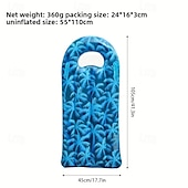 cheap Outdoor Activity-Thick PVC Inflatable Surfboard  Multi-Color with Fun Designs Perfect for Swimming and Outdoor Water Activities Beach Accessories Durable Surfboard