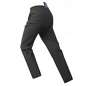 Men's Active Pants Dress Pants Trousers Casual Pants Pocket Elastic Waist Drawstring Plain Soft Sports Full Length Vacation Daily Weekend Classic Stretch Loose Fit Black 1#4