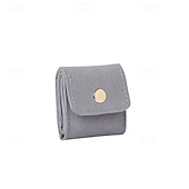 abordables Coffrets à bijoux et rangements pour produits de beauté-Mini sac à bijoux de voyage, pochette portable à fermeture éclair pour bagues, boucles d&#039;oreilles, colliers, étui de rangement compact pour femmes et filles, rangement d&#039;accessoires de voyage en plein