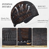 billiga Herrperuker-Ljusbrun peruk för män Kort lager Naturlig vågig syntetisk peruk värmebeständigt hår Manlig kille Daglig festkostym Halloween Cosplay-peruker