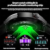 cheap Smartwatch-HW95 Smart Watch Men 1.53 inch AMOLED HD Display Sports Health Tracker Waterproof Bluetooth Call Smartwatch
