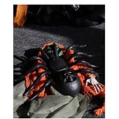halpa Halloween sisätiloissa-1 kpl halloween-simulaatio iso hämähäkki 7 väriä vaihtava led-valoisa koristevalo sisä- ja ulkotiloihin ravintolahuoneen juhlat kepposet kauhu aavemainen tunnelmavalo
